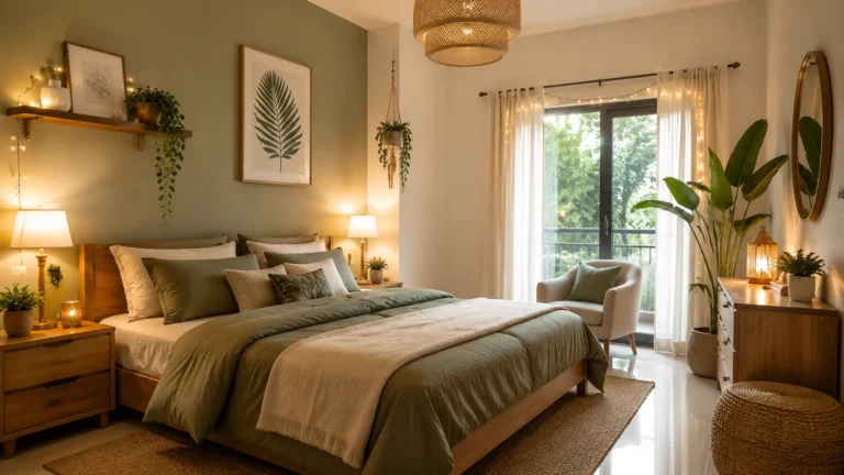 Low budget bedroom decor that looks expensive with cozy bedding