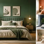Color Based Bedroom Ideas with vibrant walls and cozy decor