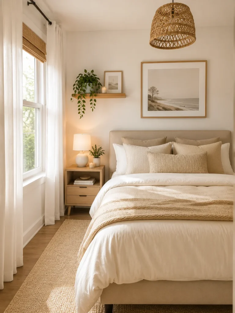 small bed rooms still look luxurious